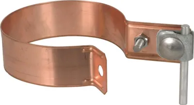 Produktbild von DEHN Regenrohrschelle ZMRRS100KB610CUSTTZN 420207