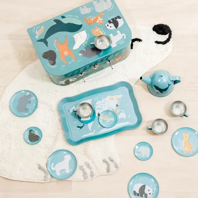 Produktbild von Sass & Belle Gefährdete Tiere Kinder Tee Set