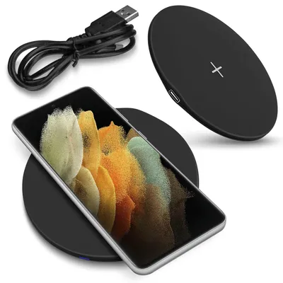Produktbild von Qi Schnell Ladegerät für Samsung Galaxy S21 Ultra 5G Wireless 15W Ladestation