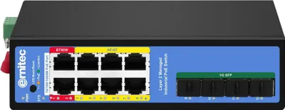 Image de Ernitec 8-port PoE 1000Mbps