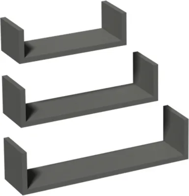 Produktbild von Velano - Wand-Regal-Set, Modulfächer, Regalsysteme, Hängeregale - FUS 420/340/260