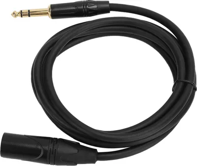 Obrázok produktu pre XLR na 1/4in kábel, vyvážený signálový kábel, zvukový kábel, mikrofónový kábel, XLR kábel, XLR Patch kábel