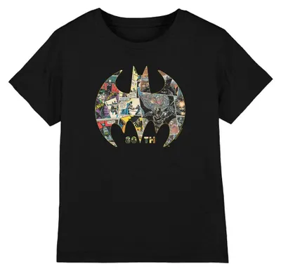 Immagine prodotto di Maglietta Batman per bambini, taglia 80. Codice prodotto: TV40923 (taglia 140-146), colore nero
