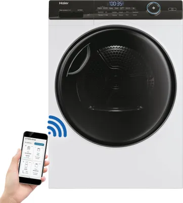 Produktbild von Haier HD90-A3TEAM5 Wärmepumpentrockner hOn-App 9kg Dampffunkt