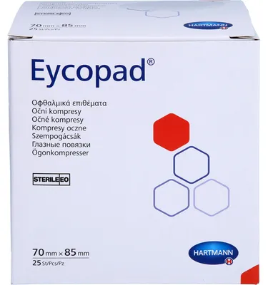 Image de EYCOPAD AUGEN 70X85 STERIL, 25 St COM