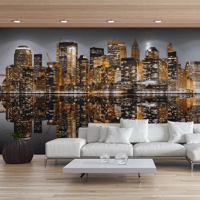 Produktbild von Basera Fototapete Motiv New York 10070904-23, Vliestapete, 550x270 cm