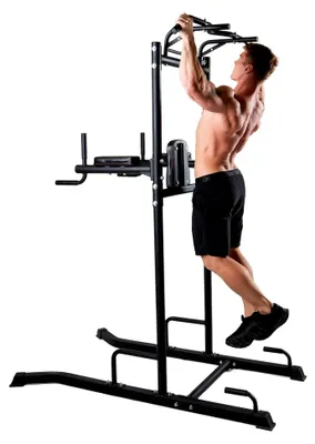 Produktbild von Power Tower Fitness Training Kraftstation schwarz