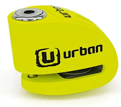 Produktbild von Urban Security Ur906x Scheibenbremsenschloss Gelb Gelb One Size