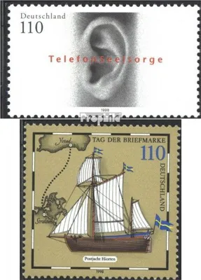 Produktbild von Briefmarken BRD (BR.Deutschland) 1998 Mi 2021,2022 (kompl.Ausgaben) gestempelt Telefonseelsorge