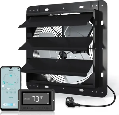 Immagine prodotto di Ventilatore di scarico da 300 mm con controllo tramite app Wi-Fi e dieci livelli di velocità