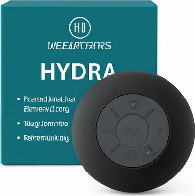 Produktbild von Wasserdichter Bluetooth Lautsprecher mit Saugnapf tragbar Stereo DE.