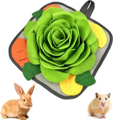 Produktbild von Famanu Snuffelmat für Hunde - Fleece, Antirutsch, 30 x 30 cm