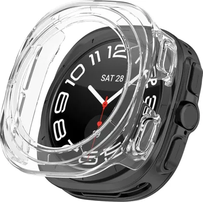 Produktbild von Strap-it PC-Hartschalenetui - passend für die Samsung Galaxy Watch Ultra / Ultra 2025 47mm (transparent)