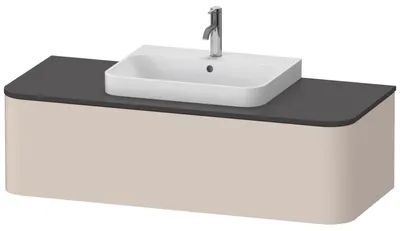 Produktbild von DURAVIT HP4942M8383 Happy D.2+ KWTU wh, 1300x550x354mm,