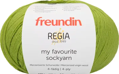 Produktbild von Regia my favourite sockyarn, 4-fädig, 100 g Farbe 00070