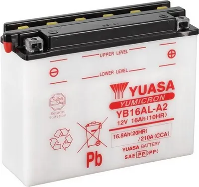 Image de YUASA YB16AL-A2 Batteries 16 AH