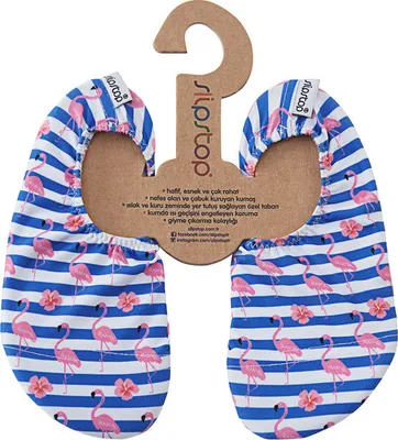 Produktbild von Slipstop Badeschuhe Turnschläppchen Flamingo 24-26