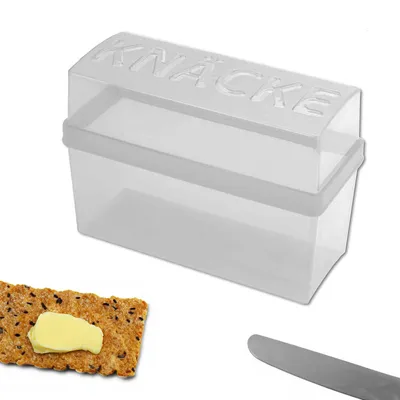 Produktbild von 1er Knäckebrot Box Set, für Sauerteig, Roggen Crisp Knäcke Brotbox