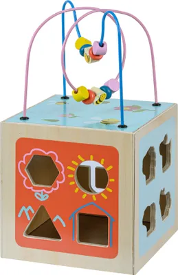 Produktbild von Teamson Kids Vorschulspiellabor 4-in-1-Aktivitätsstation Aus Holz Mehrfarben PS-T0006