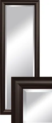 Obrázek produktu pro BD ART nástěnné zrcadlo dekorativní šatní zrcadlo celoplošné zrcadlo wenge moderní 48cm x 138cm