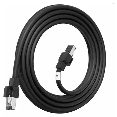 Imagen del producto de Lanview LVN6020SOUT, 20 metros, Cat6a, S/FTP (S-STP), con conectores RJ-45 en ambos extremos, color