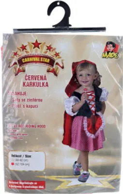 Obrázek produktu pro Šaty Karkulka 92-104 cm