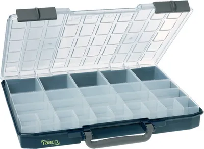 Produktbild von Raaco Sortimentskoffer CarryLite 55 5x10 mit 25 Einsätzen 136273