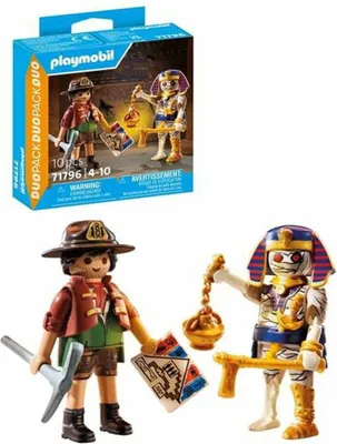 Produktbild von PLAYMOBIL DuoPack Schatzsucher mit Mumie 71796