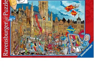 Produktbild von Ravensburger puzzel fleroux Brussel - Legpuzzel - 925 stukjes