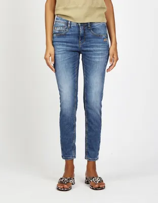 Produktbild von Gang (107) 94AMELIE CROPPED, solid midblue 7729 7729 27