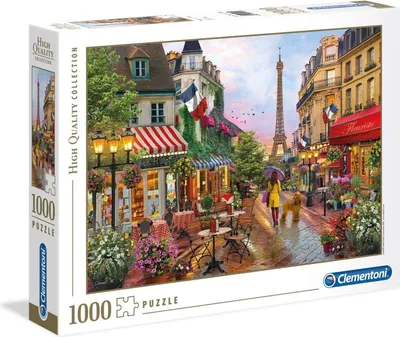 Produktbild von Clementoni High Quality Collection - 1000 Teile Puzzle - Blumen in Paris