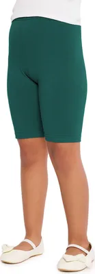 Image de Leggings courts en coton pour fille Merry Style MS10-227 (vert émeraude, 128)