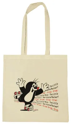 Produktbild von Tote Bag mit Bedrucktem Design des Maulwurfs für Einkäufe