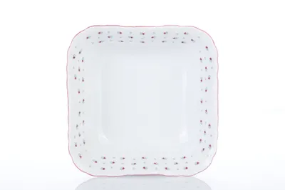 Obrázok produktu pre Štvorcová miska, český porcelán, Verona, 19 cm, Franceska, G. Benedikt
