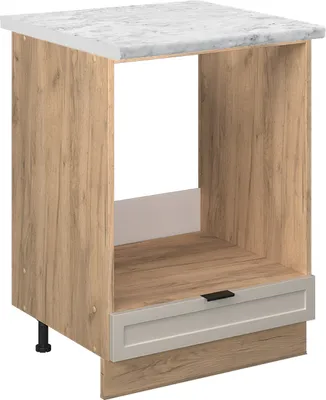 Zdjęcie produktu dla Szafka kuchenna Vicco Fame-Line GreyBeige 60 cm , BP Marmur, Model 50330