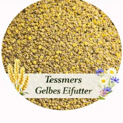 Produktbild von Tessmers Premium Eifutter Gelb 900g Aufzuchtfutter für alle Vögel