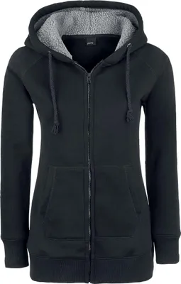 Produktbild von Forplay Kapuzenjacke Damen Teddy Hoodie schwarz S