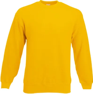 Produktbild von Fruit of the Loom 62-202-0 | Classic Set-in Sweatshirt | Pullover - Farbe: Sunflower - Größe: L
