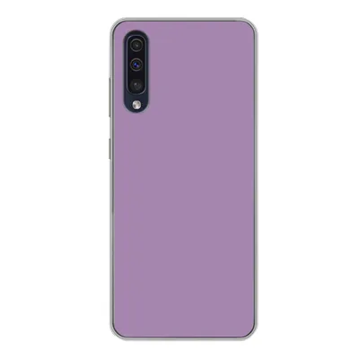 Produktbild von MuchoWow® Handyhülle Schutzhülle Hülle für Samsung Galaxy A50 Innenbereich - Violett - Farben - Farbe - Einfarbig Silikon Softcase Handy Hülle - Mobiltelefonhülle