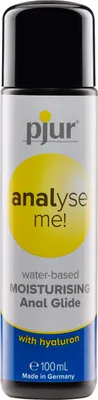 Produktbild von pjur analyse me! Moisturising - Gleitgel auf Wasserbasis - für komfortablen Analverkehr - für Sex Toys geeignet (100ml)