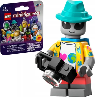 Produktbild von 71046 – LEGO Minifigures – ALIEN-TOURIST col26-3 / Weltraum Serie 26