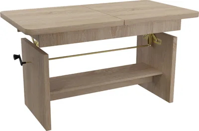 Zdjęcie produktu dla MINIO go for it, stół "Janek" 116-156 cm, rozkładany, kolor dąb sonoma