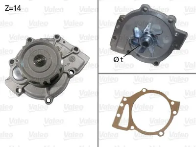 Produktbild von VALEO Kühlmittelpumpe Wasserpumpe für VOLVO 960 II Kombi (965) 506588