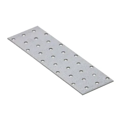 Produktbild von Lochplatte 200 x 60 x 2,00 mm Flachverbinder Holzverbinder verzinkt