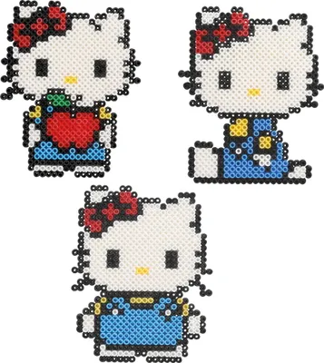 Zdjęcie produktu dla Zestaw koralików do prasowania Hello Kitty