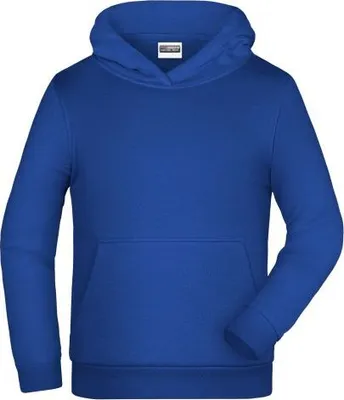 Produktbild von Klassisches Kapuzensweat für Kinder dark-royal, Gr. S