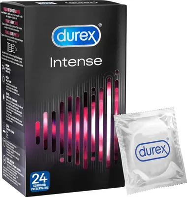 Image de Préservatifs Durex Intense Orgasmic 24 pièces