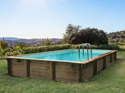 Obrázek produktu pro Sada holzpool rechteckig "Murano" - 12,20 x 6,20 x 1,44 m