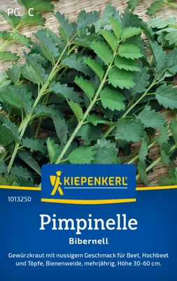 Produktbild von Kiepenkerl Pimpinellensamen Bibernell Sanguisorba minor 80 Pflanzen
