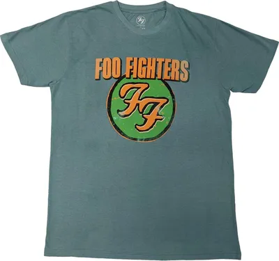 Image de Foo Fighters - T-shirt "Graff" pour homme/femme unie RO5618 (XXL) (Bleu)